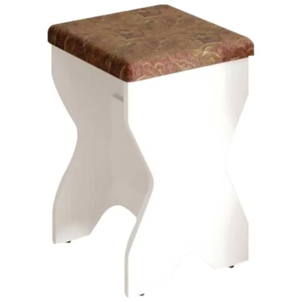 Taburetă KompaniT Т-1 White photo 1