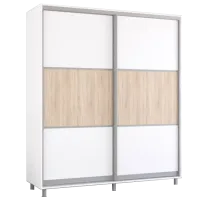Dulap cupe Mobildor-Lux ARON 1900 K  190 x 60 x 240 / PAL / White
