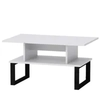 Masă de birou KompaniT Loft-2 PAL/ White