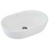 Lavoar Ege Vitrifiye Knidos Oval/ Deasupra blatului/ Beige
