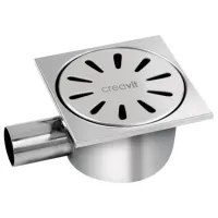 Трап для душа Creavit FS115 Нержавеющая сталь