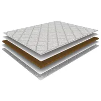 Topper Melodia somnului Hard 200 x 160 cm / 5 cm / Fibră de cocos