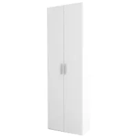 Шкаф Линейный Sokme Jack 2D 60 x 32см x 192 / ЛДСП / Белый