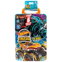 Контейнер для машинок Hot Wheels Monstrer Trucks HWCC21 Разноцветный