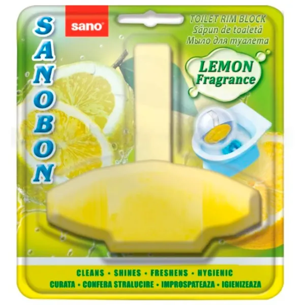 Мыло для туалета Sano Sanobon Lemon Fragrance AA174393 защита от накипи photo 1