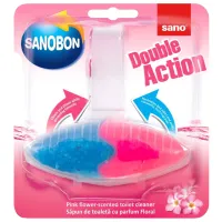 Мыло для туалета Sano Sanobon Double Action Pink 991532 для устранения запаха