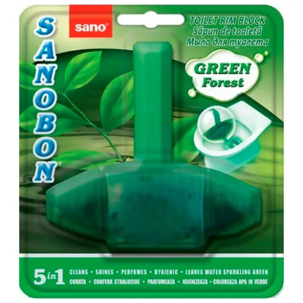 Мыло для туалета Sano Sanobon Green Forest 990030 для устранения запаха photo 1 Мыло для туалета Sano Sanobon Green Forest 990030 для устранения запаха photo 1