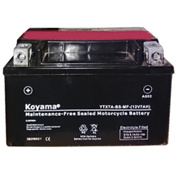 Acumulator moto Koyama YTX7A-BS 7 Ah photo 1