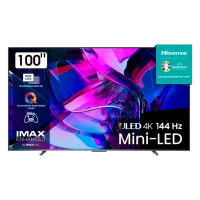 Televizor Hisense 100U7KQ 100"/ QLED/ 4K/ Smart/ Black