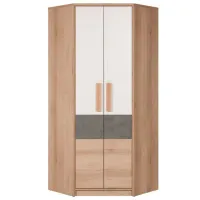 Dulap De unghi Sokme Aigo AG7 82 x 82 x 192 / PAL / Fag artisan