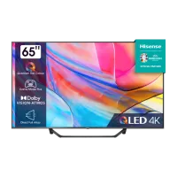 Телевизор Hisense 65A7KQ 65"/ QLED/ 4K/ Smart TV/ Черный
