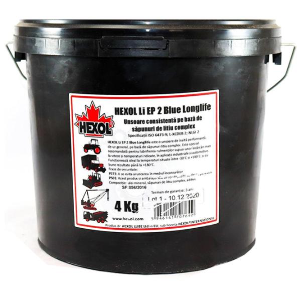Смазка Hexol Li EP2 Blue Longlife  photo 1