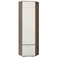 Dulap De unghi Sokme Viva 70 x 70 x 206 / PAL / Frasin șimo închis