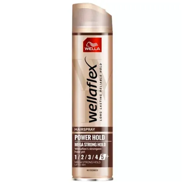 Spray pentru păr Wellaflex Power Hold 250 ml photo 1 Spray pentru păr Wellaflex Power Hold 250 ml photo 1