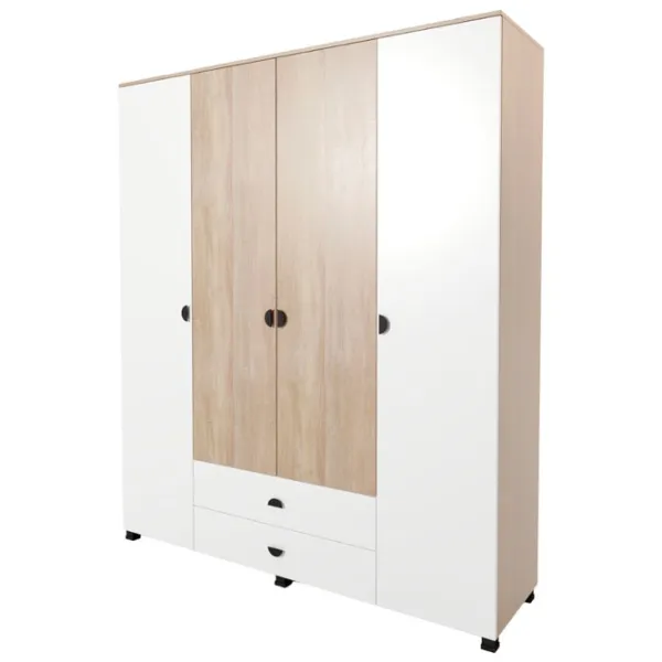 Dulap Linear ML-Mobila Rio Nr6 180 x 58 x 210 / PAL / Stejar Sonoma photo 1