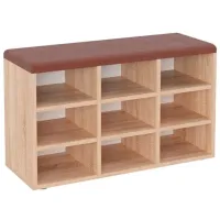 Etajeră pentru încălțăminte ML-Mobila ТО-26 46.6 x 80.2 x 30/ Sonoma/ Sonoma