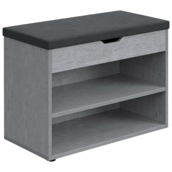 Dulap pentru încălțăminte ML-Mobila ML-5 41.8 x 60.3 x 31.5/ Anthracite/ Anthracite photo 1 Dulap pentru încălțăminte ML-Mobila ML-5 41.8 x 60.3 x 31.5/ Anthracite/ Anthracite photo 1