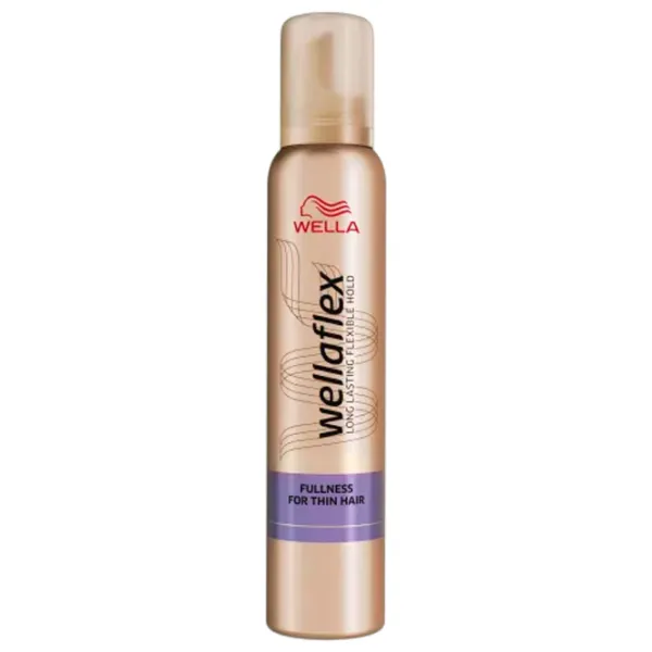 Spumă pentru păr Wellaflex Fullness 200 ml photo 1