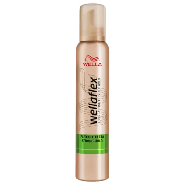 Spumă pentru păr Wellaflex Flexible Ultra Strong 200 ml photo 1