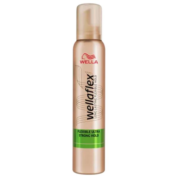 Spumă pentru păr Wellaflex Flexible Ultra Strong 200 ml photo 1