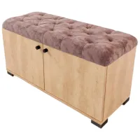 Dulap pentru încălțăminte ML-Mobila ML-9 47 x 90 x 35.1/ Stejar Auriu/ Stejar Auriu