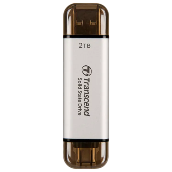 SSD Transcend ESD310S 2 ТБ  / Серебряный photo 1