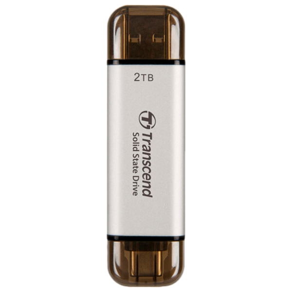 SSD Transcend ESD310S 2 ТБ  / Серебряный photo 1