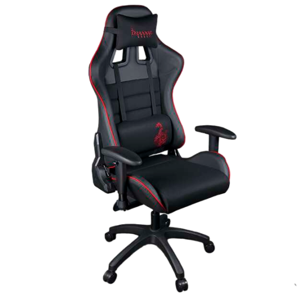 Игровое кресло Konix Drakkar Berserk Красный Черный photo 1