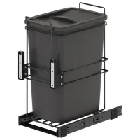 Coș de gunoi Starax S-2591-A 35 l/ Plastic/ Antracit