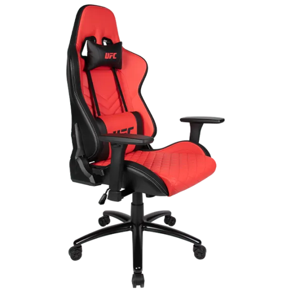 Scaun Gaming Konix UFC Premium Black Red photo 1