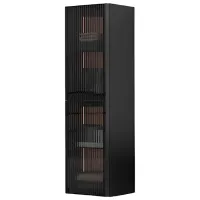 Dulap penal Orka Urban Suspendată/ MDF/ Black