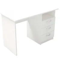 Офисный стол ML-Mobila ML-2 ДСП/ Белый