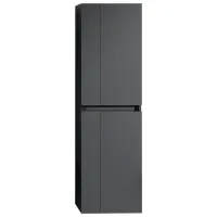 Шкаф пенал Orka Likya Подвесная/ ЛДСП/ Антрацит