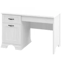 Офисный стол ML-Mobila Iunona ДСП/ Белый