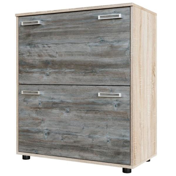 Обувной шкаф SV-Mobilier Визит 1 88.4см x 75см x 38см/ Pine/ Сонома photo 1