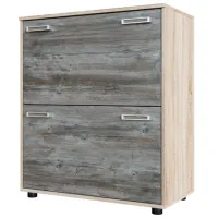 Dulap pentru încălțăminte SV-Mobilier Визит 1 88.4 x 75 x 38/ Pine/ Sonoma