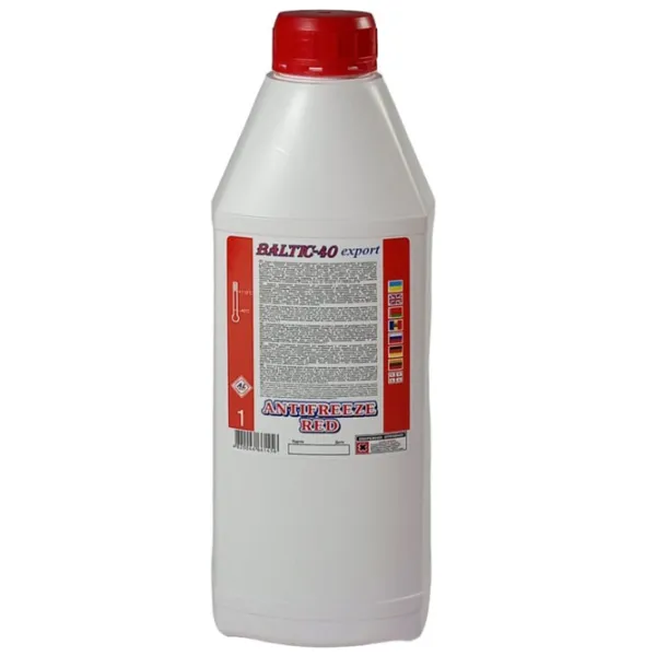 Antigel Baltic Antifreeze 40 Red G12 65412 1 l Red photo 1 Antigel Baltic Antifreeze 40 Red G12 65412 1 l Red photo 1