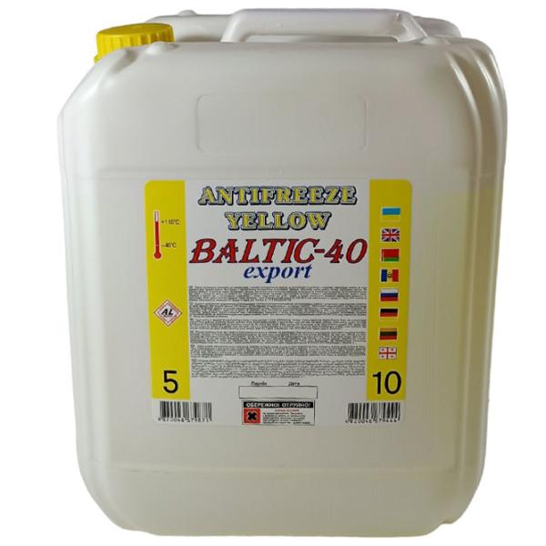 Антифриз Baltic AntiFreeze 40 Yellow G13 65410 10 л Желтый photo 1 Антифриз Baltic AntiFreeze 40 Yellow G13 65410 10 л Желтый photo 1