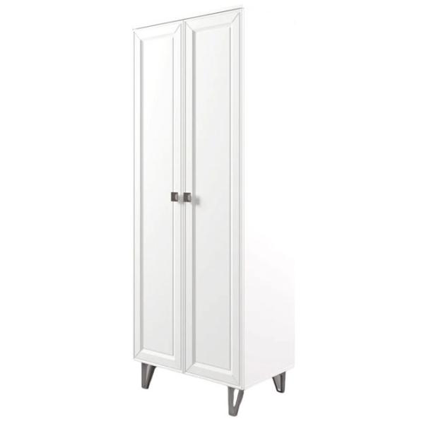 Шкаф Линейный ML-Mobila Mira Nr3 80 x 50см x 210 / ДСП / Белый photo 1