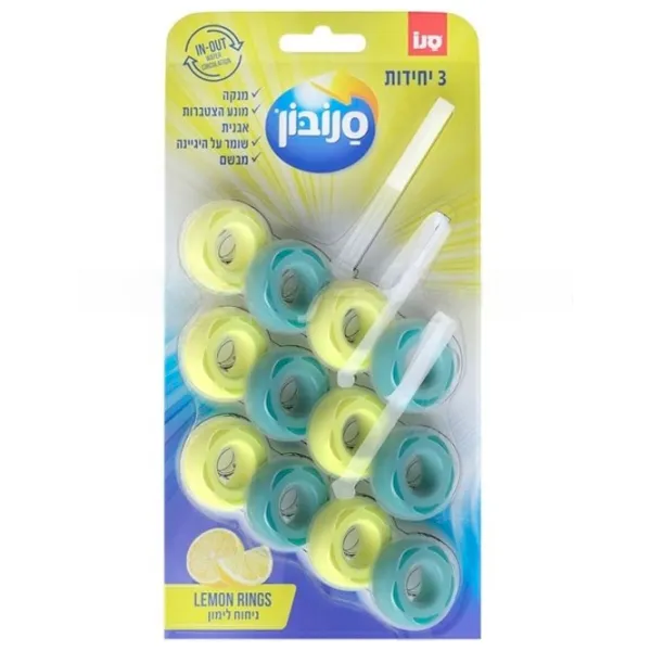 Мыло для туалета Sano Sanobon Rings 3x40 351934 для предотвращения известковых отложений photo 1