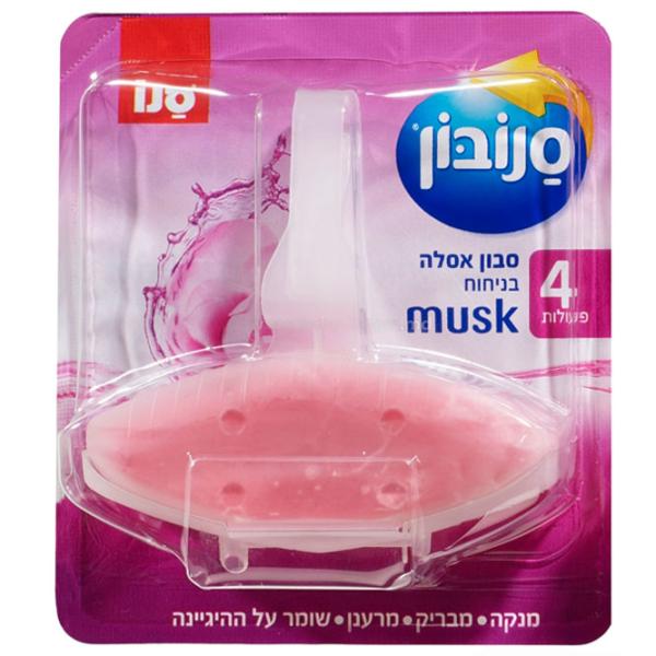 Мыло для туалета Sano Double Musk 268938 для предотвращения известковых отложений photo 1