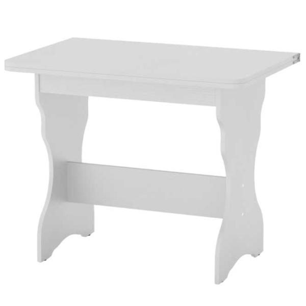 Кухонный стол KompaniT КС-3 ДСП/ White photo 1
