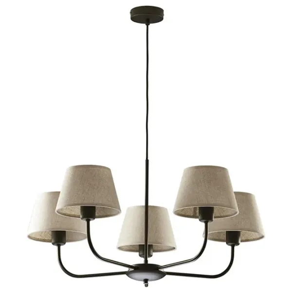 Люстра TK Lighting TK-3989 15 Вт/ 5 цоколя - E27 photo 1