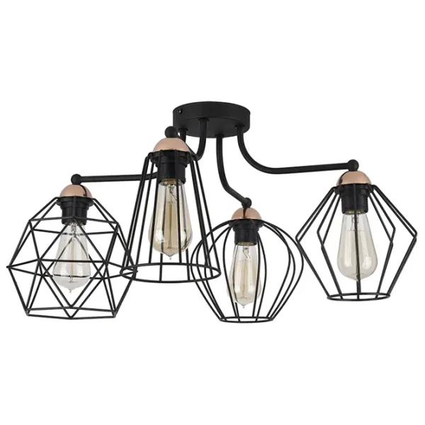 Люстра TK Lighting TK-1645 15 Вт/ 4 цоколя - E27 photo 1 Люстра TK Lighting TK-1645 15 Вт/ 4 цоколя - E27 photo 1