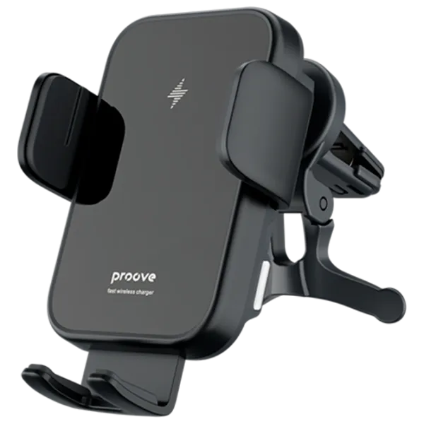 Încărcător wireless Proove Triple Clamp 2 A/ Black photo 1