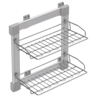 Etajeră pentru încălțăminte Starax S-6282-G 52 x 47 x 30/ Crom