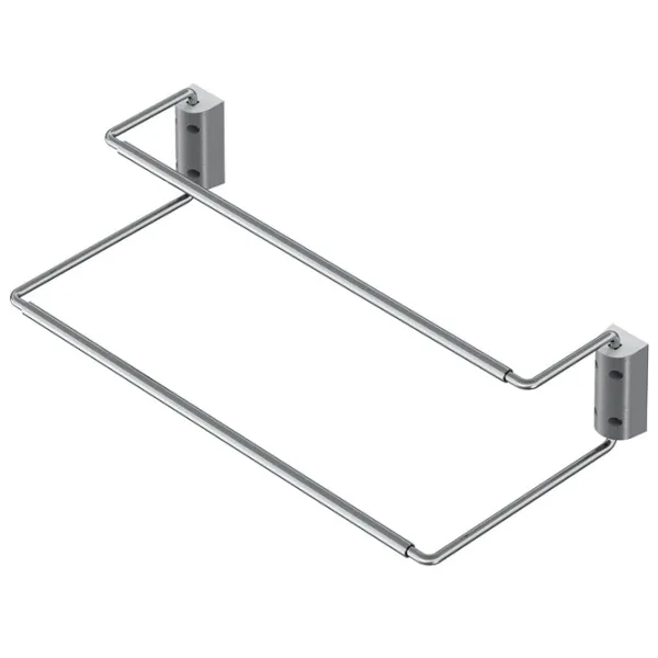Suport pentru încălțăminte Starax S-6112-C 9.5 x 110 x 20/ Crom photo 1