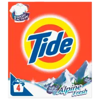 Detergent Tide Alpine 0.4 kg  Număr spălări: 4