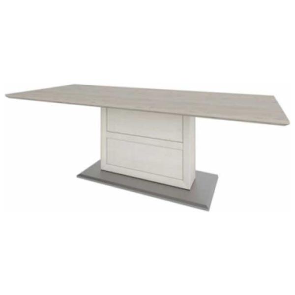 Кухонный стол раскладной Cokme Oregon ДСП/ Белый photo 1