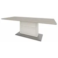 Кухонный стол раскладной Cokme Oregon ДСП/ Белый